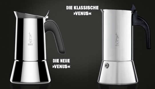 Espressokocher Venus 4 Tassen