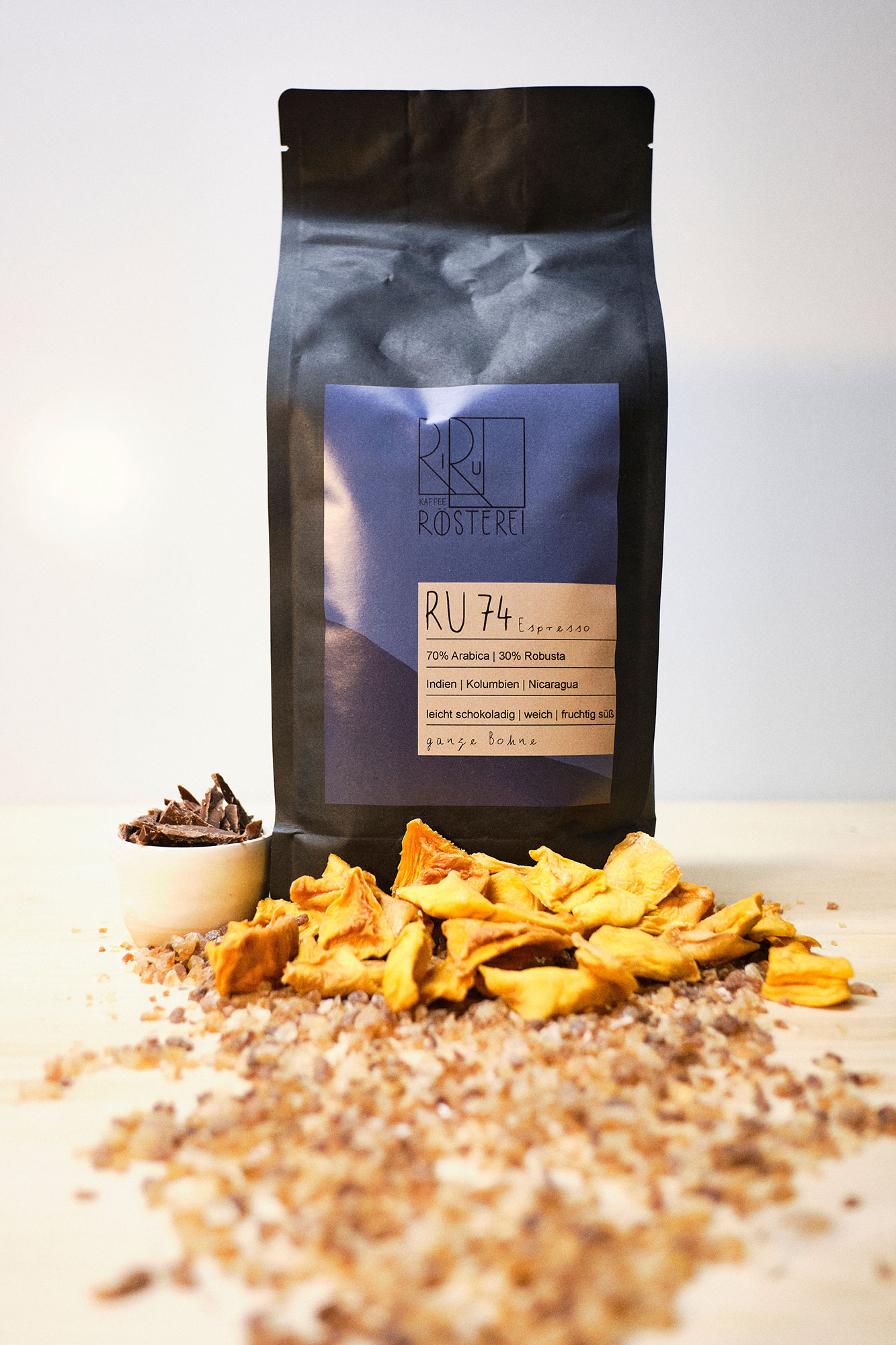 RiRu_KaffeeFotos__RU74__ RU74 Espresso - 70%Arabica, 30% Robusta