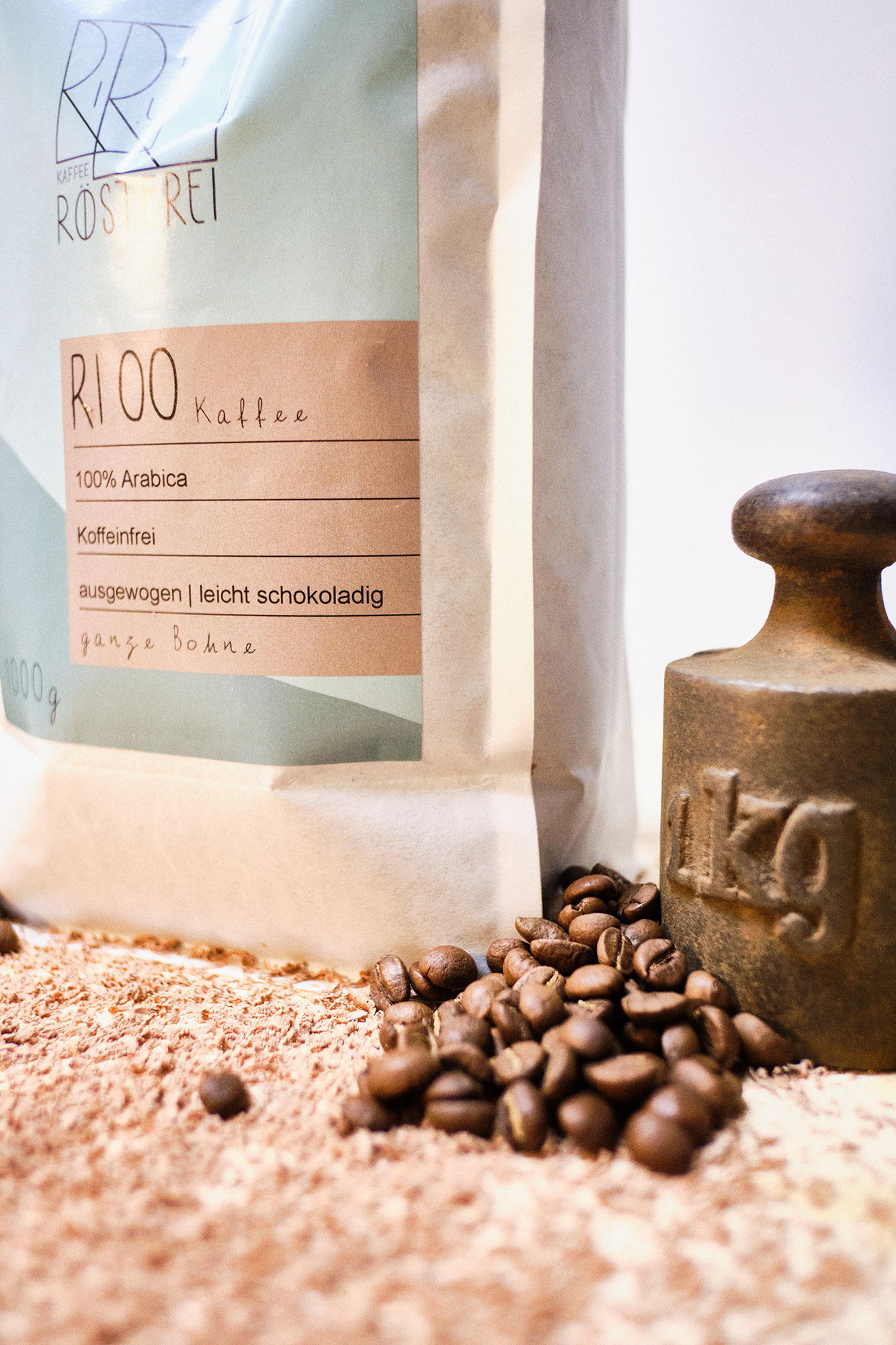 RI00 Kaffee - 100% Arabica, entkoffeiniert RI00 Kaffee - 100% Arabica, entkoffeiniert