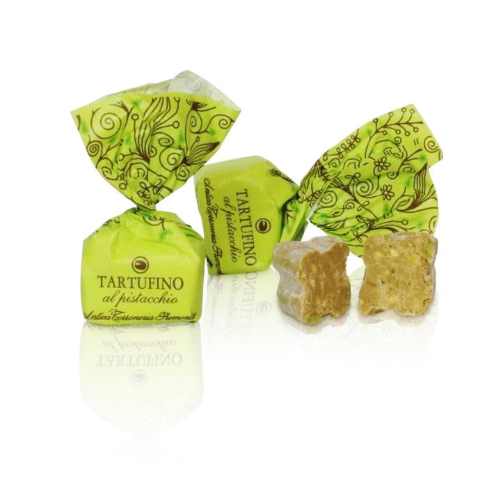 Tartufi dolci - al pistacchio - (ATP/G) 1 kg Tartufino - al pistacchio - (ATP/M) 1 kg
