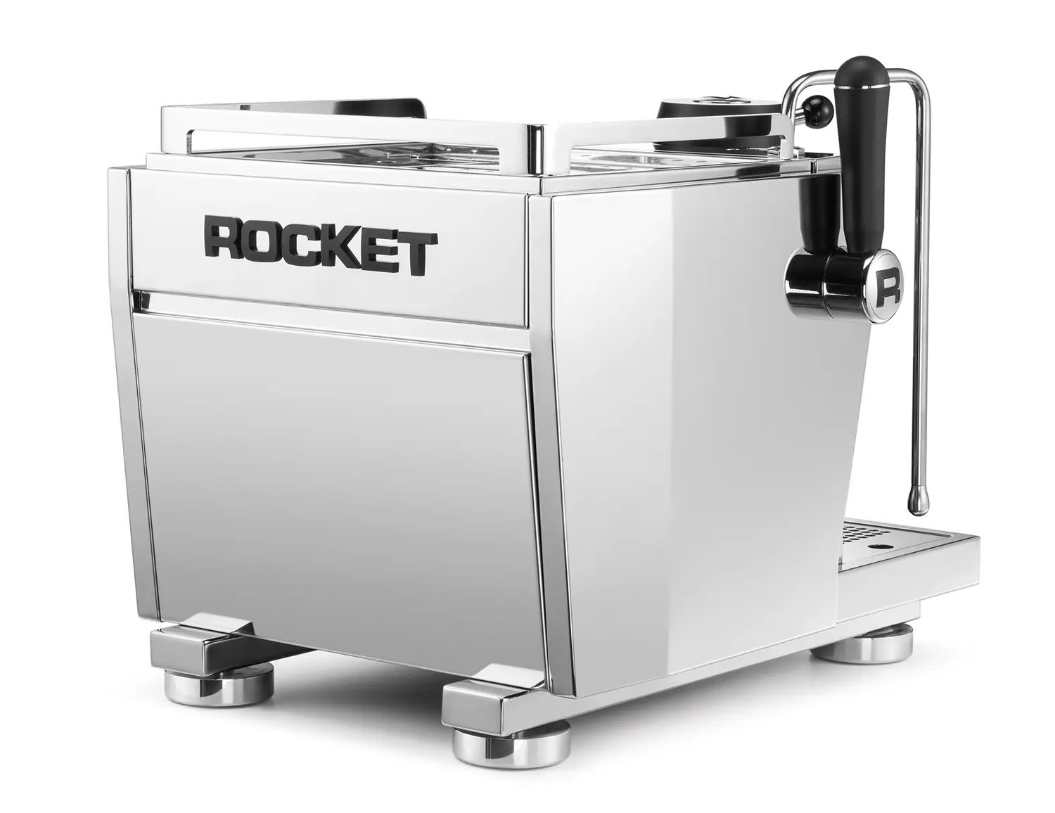 Rocket R Nine One Dualboiler Schwarz Rocket R Nine One Dualboiler Edelstahl