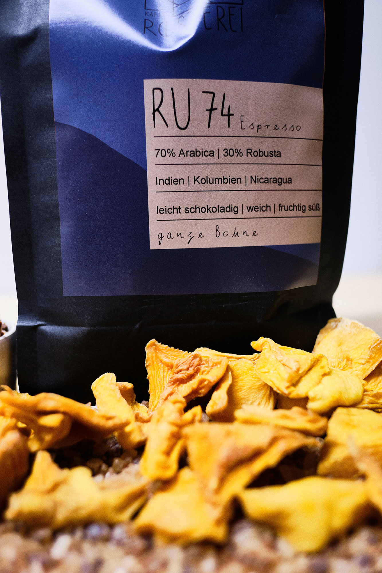 RU74 Espresso - 70%Arabica, 30% Robusta