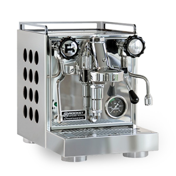 Rocket Espresso Appartamento Black/Black Rocket Espresso Appartamento Inox/Black