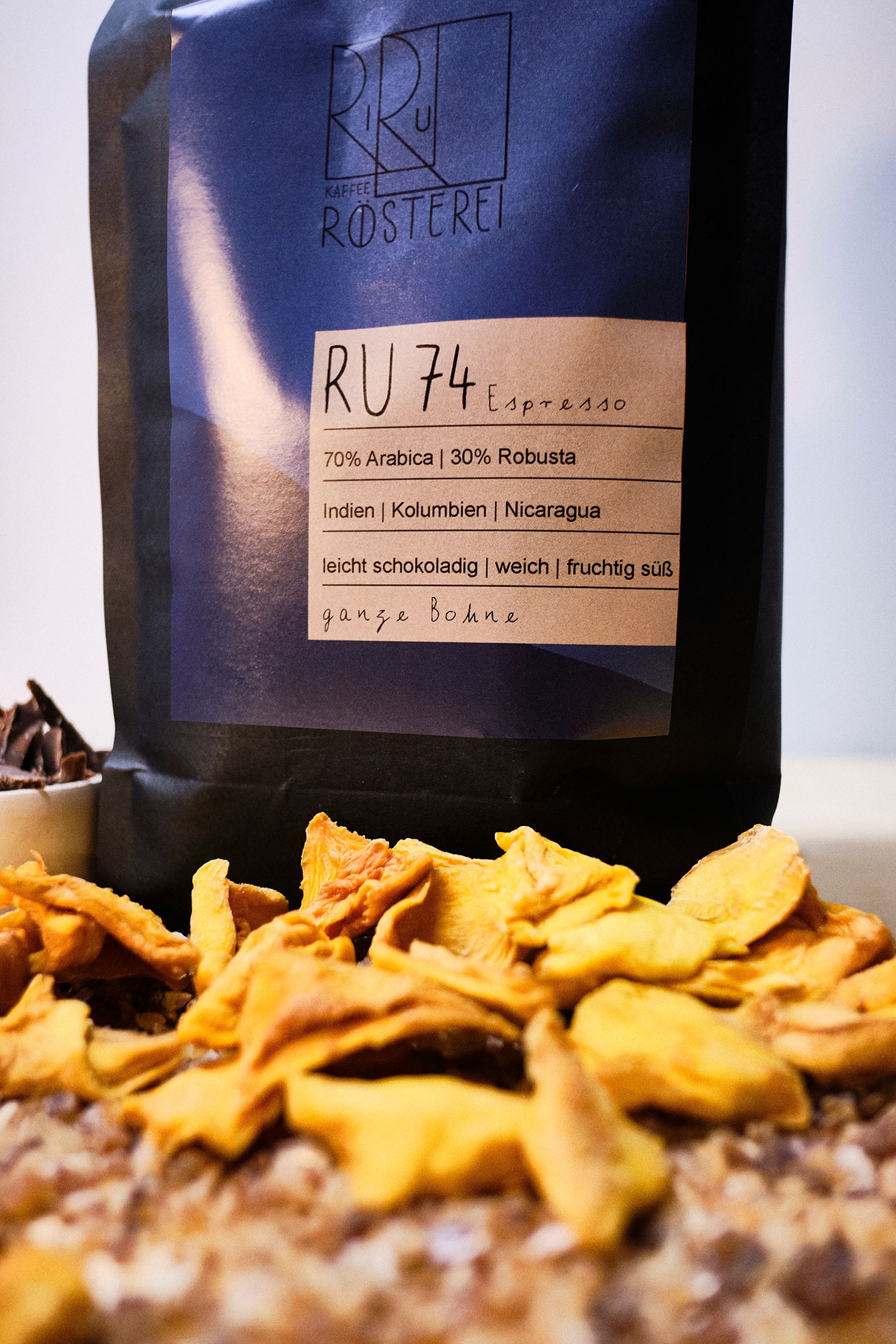 RU74 Espresso - 70%Arabica, 30% Robusta