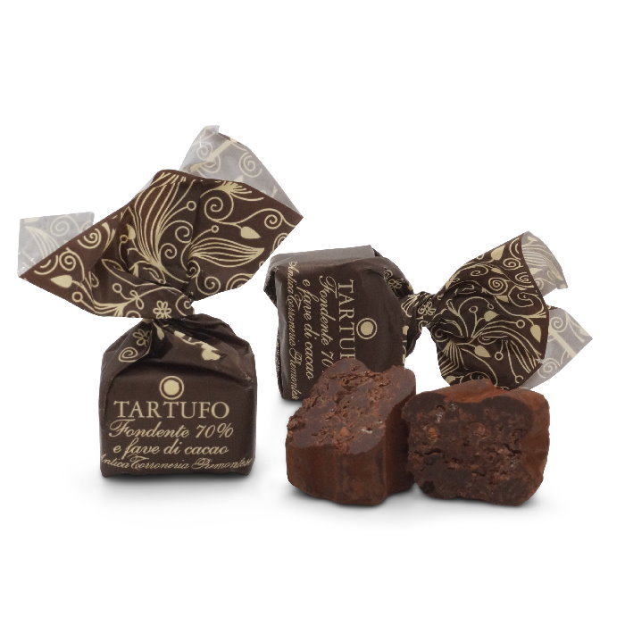 fondente-70-fave-di-cacao-tartufi-dolci-antica-torroneria-piemontese Tartufo - Fondente 70% e fave di cacao - (ATP/G) 1 kg