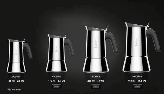 Espressokocher Venus 4 Tassen Espressokocher Venus 4 Tassen